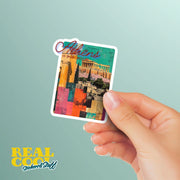 Athens Greece Sticker - Vintage Greece Sticker Design - Greece Sticker
