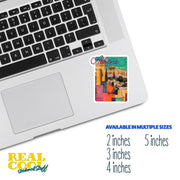 Athens Greece Sticker - Vintage Greece Sticker Design - Greece Sticker