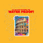 Rome Sticker - Vintage Design Rome Sticker for Travelers & Collectors - Unique Souvenir Gift - Italy Sticker