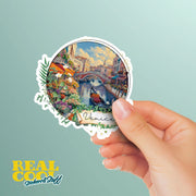 Venice Sticker - Elegant Venice Italy Sticker - Venice Souvenir Sticker
