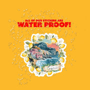 Capri Italy Sticker - Italy Travel Sticker - Island of Capri Decal - Travel Journal Decal