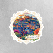 Edinburgh Sticker - Elegant Edinburgh Scotland Sticker - Edinburgh Souvenir Sticker