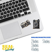 Vintage Camera Sticker - Camera Sticker - Junk Journal Stickers - Two Pack