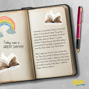 One More Chapter Sticker | Book Lover Gift | Reading Sticker | Vinyl Book Sticker | Weatherproof Laptop Sticker | Perfect for Readers | Bookish Decor