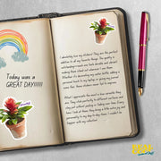 Bromeliad Sticker - Plant Sticker - Bromeliad Geek Decal