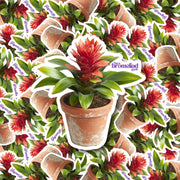 Bromeliad Sticker - Plant Sticker - Bromeliad Geek Decal