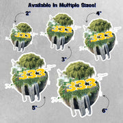 Angel Numbers Sticker - 333 Aura Sticker - Spiritual Decor - Numerology Gift