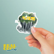 Angel Numbers Sticker - 555 Aura Sticker - Spiritual Decor - Numerology Gift