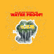 Angel Numbers Sticker - 555 Aura Sticker - Spiritual Decor - Numerology Gift