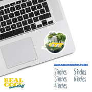 Angel Numbers Sticker - 777 Aura Sticker - Spiritual Decor - Numerology Gift