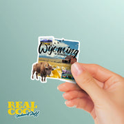 Wyoming Sticker - Wyoming Decal - Wyoming Souvenir