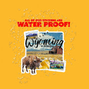 Wyoming Sticker - Wyoming Decal - Wyoming Souvenir