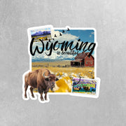 Wyoming Sticker - Wyoming Decal - Wyoming Souvenir