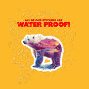 Polar Bear Silhouette Sticker - Outdoor Life Sticker - Polar Bear Decal