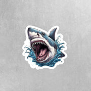 Great White Shark Sticker - Shark Sticker - Shark Attack Stickers