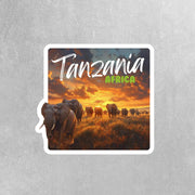 Tanzania Sticker