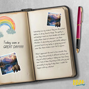 Wanderlust Sticker - Rocky Mountain Sticker - Outdoor Life Sticker