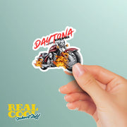 Daytona Bike Week Sticker - Motorcycle Sticker - Daytona Beach Motorcycle Sticker