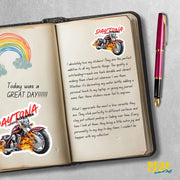 Daytona Bike Week Sticker - Motorcycle Sticker - Daytona Beach Motorcycle Sticker