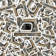 Vintage Sewing Machine Sticker - Old Fashioned Sewing Machine Sticker - Antique Sewing Machine Sticker -Junk Journal Stickers