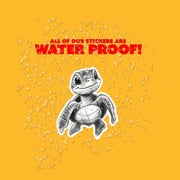 Pencil Sketch Sea Turtle Sticker