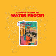 Athens Greece Sticker - Vintage Greece Sticker Design - Greece Sticker