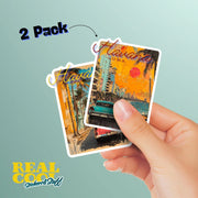 Havana Cuba Sticker - Vintage Cuba Sticker Design - Havana Sticker - Cuba Sticker Two Pack