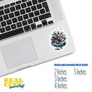 Lighthouse Sticker - Stormy Night Lighthouse Decal - Lighthouse Decal