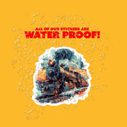 Locomotive Train Sticker - Train Sticker - Locomotive Decal