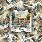 Rome Sticker - Rome Italy Sticker - Colosseum Sticker
