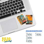 Amsterdam Sticker - Vintage Design Netherlands Sticker for Travelers & Collectors - Unique Souvenir Gift