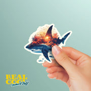 Great White Shark Sticker - Shark Sticker - Shark Reef Stickers