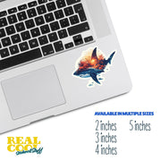 Great White Shark Sticker - Shark Sticker - Shark Reef Stickers