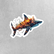Great White Shark Sticker - Shark Sticker - Shark Reef Stickers