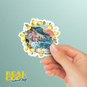 Capri Italy Sticker - Italy Travel Sticker - Island of Capri Decal - Travel Journal Decal