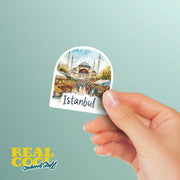 Istanbul Sticker - Elegant Istanbul Sticker - Istanbul Souvenir Sticker