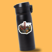 San Francisco Sticker - Golden Gate Bridge Sticker - San Francisco Decal