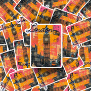 London Sticker - England Decal - Big Ben Sticker