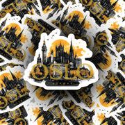 Oslo Sticker - Oslo Norway Sticker - Nordic Sticker - Oslo Cityscape Sticker