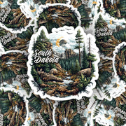 South Dakota Sticker - Mount Rushmore Sticker - South Dakota Decal