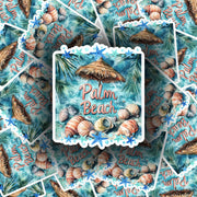 Palm Beach Sticker - Beach Sticker - Flordia Beach Sticker