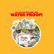 Napa Sticker - Napa California Sticker - California Decal - Wine Country Sticker
