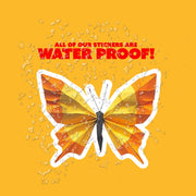 Origami Butterfly Sticker - Cute Butterfly Sticker - Origami Butterfly Decal