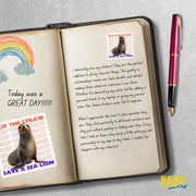 Save the Sea Lion Sticker - Skip The Straw Sticker - Sea Lion Sticker