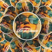 Rio de Janeiro Sticker - Rio Sticker for Travelers & Collectors - Unique Souvenir Gift - Brazil Sticker