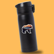 Bear Silhouette Sticker - Outdoor Life Sticker - Bear Decal