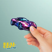 Sports Car Sticker - Cosmic Theme Car Sticker - Car Sticker