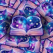 Book Sticker - Cosmic Theme Book Sticker - Reader Sticker