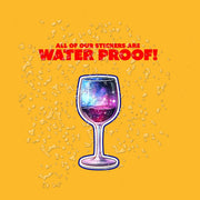 Wine Sticker - Cosmic Theme Wine Sticker - Cosmic Wine Sticker