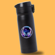 Headphones Sticker - Cosmic Theme Headphones Sticker - Cosmic Headphones Sticker
